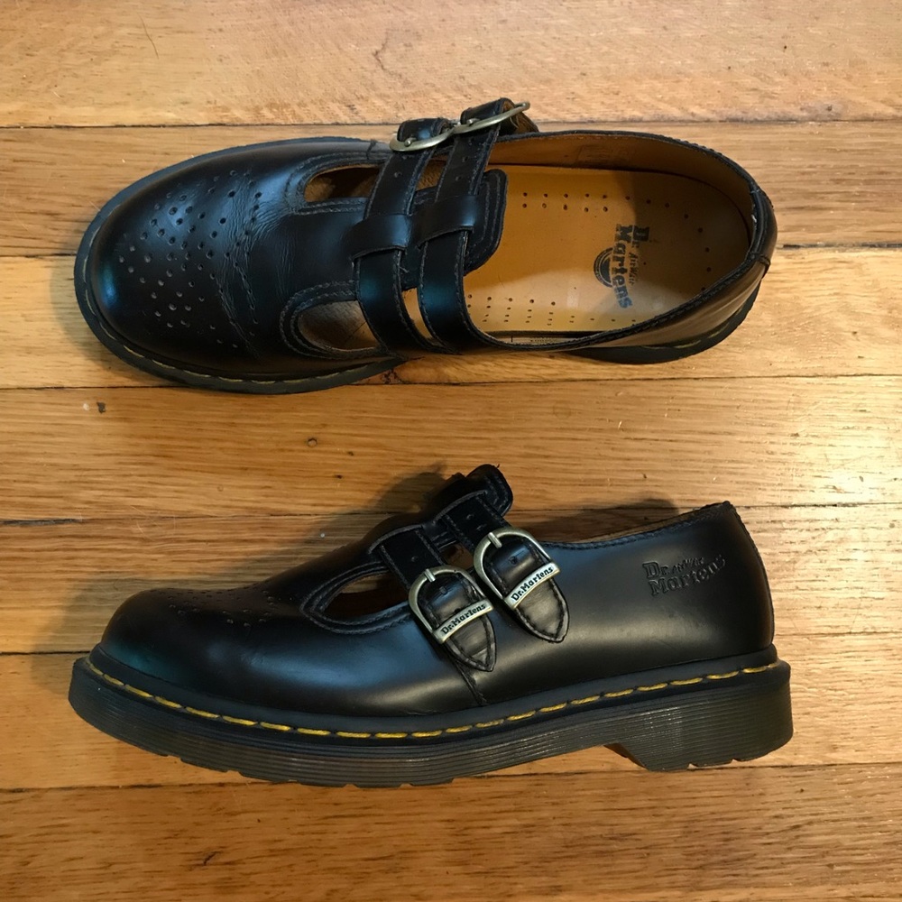Dr Marten T-bar Mary Janes 8